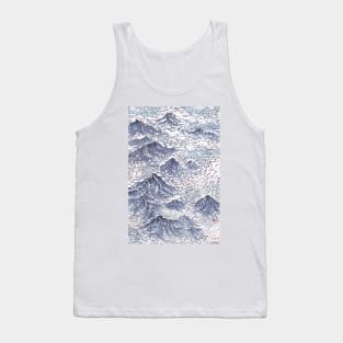 Distant View - 遠望 series -Linocut Tank Top